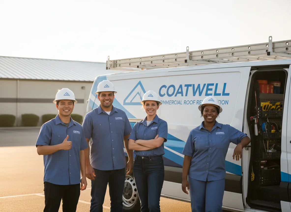 Commercial roof coating company in Petros, TN